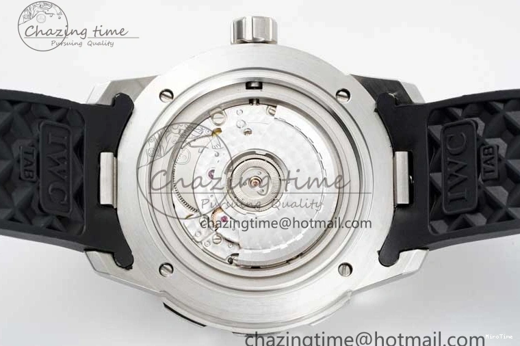 MIROTIME 0228 Premium Aquatimer Automatic SS RSF 1:1 Best Edition White Black Dial on Black Rubber Strap A 7067